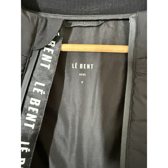 Le Bent Pramecou Wool Insulated Hybrid Jacket Men’s Medium Black Lightweight - Picture 3 of 5